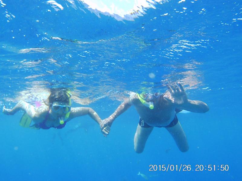 Schnorcheln am Biyadhoo Reef