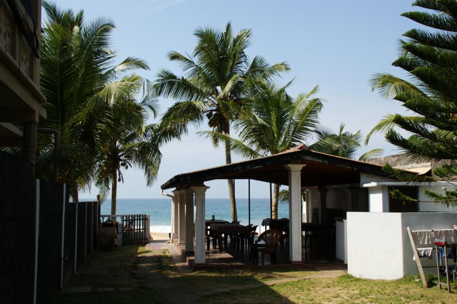 Unser Beach Hotel in Hikkaduwa