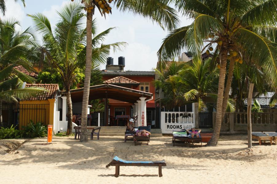 Unser Beach Hotel in Hikkaduwa