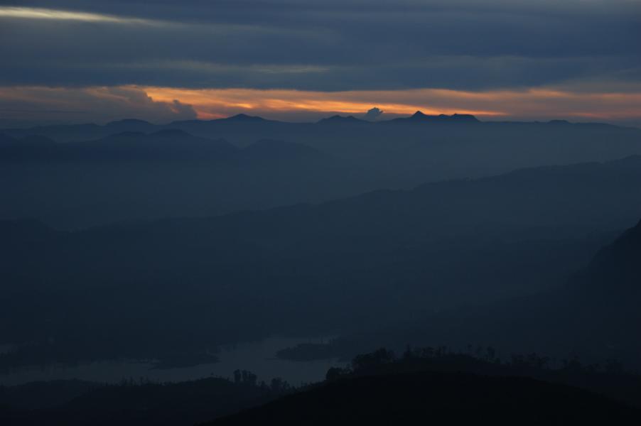 Sonnenaufgang am Adam's Peak