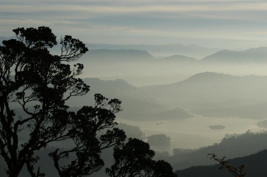 Blick vom Adam's Peak