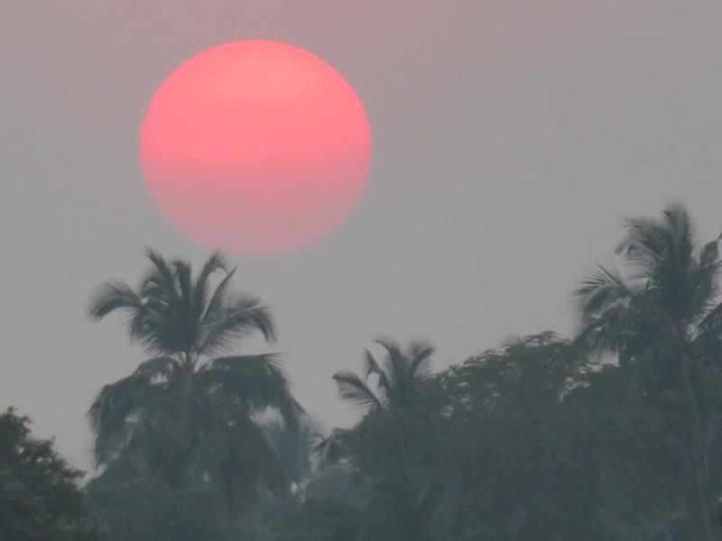 Sonnenuntergang in Goa