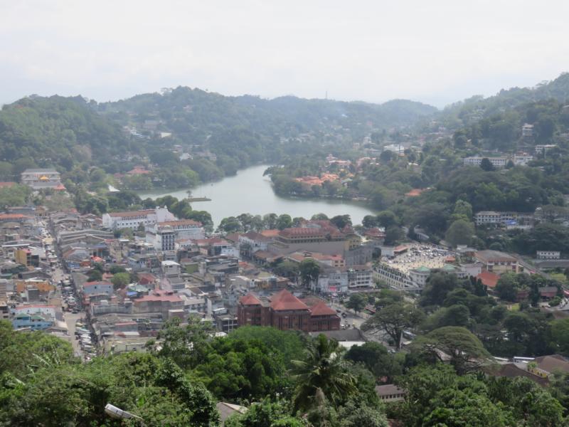 Blick auf Kandy